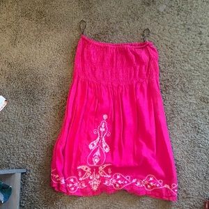 strapless dress that goes over a swimsuit